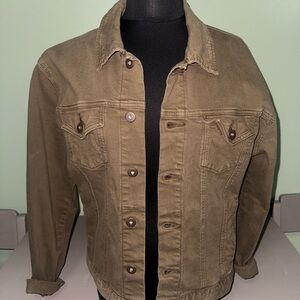 Goodfellow & Co Men's Olive Denim Jacket
